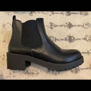 Chelsea Boot. nasty gal. Brand new never worn